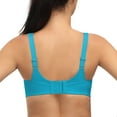 thumbnail image 4 of Wingslove Women's Non Padded Wireless Plus Size High Impact Sports Bra, Blue 40G, 4 of 11