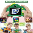 thumbnail image 6 of Gofunly Kids Camera, 1080P Toy Digital Video Camera for Girls 3-12 Years Best Birthday/Festival Gifts,with 32GB SD Card and Silicone Cover - Green-Dinosaur, 6 of 8