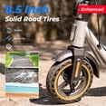 thumbnail image 6 of iScooter 500W Electric Scooters for Adults, Up To 19 Mph 19 Miles Range Portable Escooter, 8.5'' Solid Tires Folding Commuting E Scooter for Teens, 6 of 8