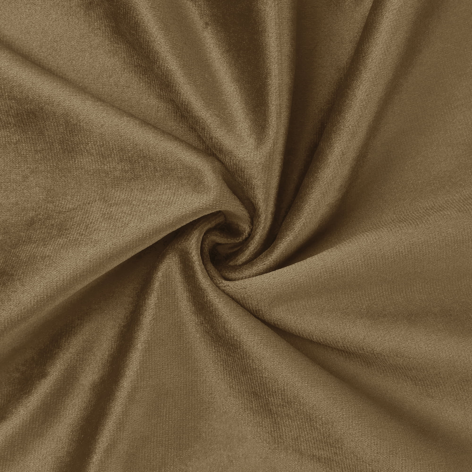 Unique Bargains Velvet Modern Zipper Cushion Decorative Throw Pillow Covers (2 Count) Brown 16" x 16"