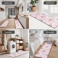 thumbnail image 5 of Pioneer Flower Floral Print Pattern Kitchen Rugs Sets Of 3,Kitchen Runner Rugs Non Skid Washable,Decorative Kitchen Floor Mats for Kitchen,Sink,Laundry,17X30 Inch + 17X47 Inch + 17X59 Inch, 5 of 6