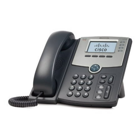 Cisco SPA504G 4-Line IP Phone with 2-Port Switch, PoE and LCD Display, Silver,