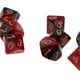 thumbnail image 3 of 10 dados de juegos con 10 caras de 16 mm para matemáticas / juegos didácticos negro, 3 of 8