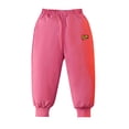 thumbnail image 3 of Frostluinai Boy's Winter Puffer Pants Sherpa Lined Sweatpants Thicken Warm Fleece Pants Sports Jogger Pants Outdoor Bottoms 3-15Y, 3 of 10