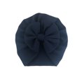 thumbnail image 1 of FOCUSNORM Baby's Hairband Cap Single Color Skin Friendly Soft Bow Headband Hat, 1 of 2