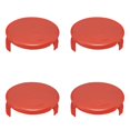 thumbnail image 1 of YWIYIUD 4 Pcs Bobines de Tondeuse de Désherbage Portables et Durables Couvercle Pièces de Rechange 2.95x1.3inch Capuchons de Tondeuse Rouges pour HT21 401 003 02,HT21 401 003 03 Remplacement, 1 of 8