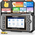 thumbnail image 1 of FOXWELL NT614 Elite Car Scanner, Engine Airbag Transmission ABS Scan Tool with 5 Services ABS Bleeding, SAS Calibration, EPB Throttle Oil Light Reset Tool, Live Data OBD2 Scanner Diagnostic Tool, 1 of 9