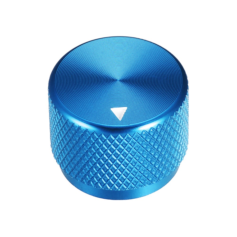 Stereo Knob, 20*6*15.5 mm Aluminium Alloy, Volume Control Knobs, Blue