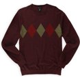 thumbnail image 1 of Suéter Argyle Van Heusen para hombre rojo extragrande, 1 of 1
