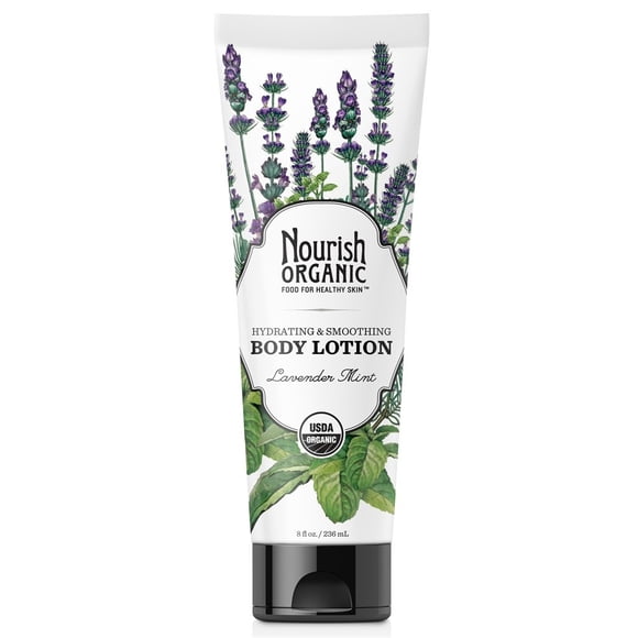 Nourish - Organic Hydrating Body Lotion Lavender Mint - 8 fl. oz.