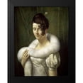 thumbnail image 2 of Simon, Francois Pascal 15x18 Black Modern Framed Museum Art Print Titled - Portrait of a Young Lady (Portrait de Jeune Femme), 2 of 5
