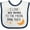 White and Navy, variant on Inktastic I Love My Noni to the Moon and Back Boys or Girls Baby Bib
