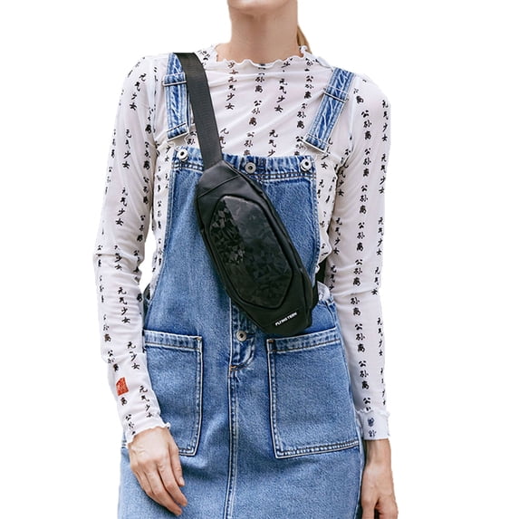 Seyurigaoka Unisex Hard Shell Waist, Adjustable Belt and Waterproof Fanny Bag