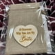 thumbnail image 2 of Bolsa de regalo de la amistad con 10 corazones de madera | Recuerdo para tu mejor amigo/a | Adornos decorativos DIY para mujeres, hombres, adolescentes y estudiantes | Regalo de agradecimiento único, 2 of 3