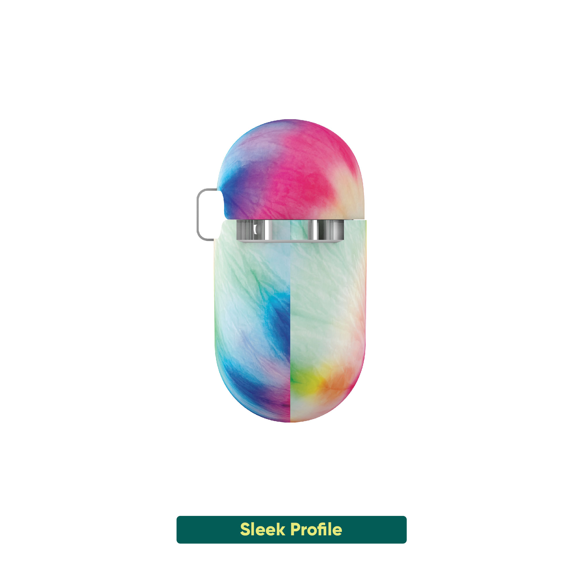 onn. Charging Case Cover for Apple AirPods (3rd generation) - Tie Dye