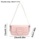thumbnail image 3 of Bolso De Hombro Bolso Bajo El Brazo Para Mujer, Bolso De Hombro De Moda Exquisito, Bolso De Cuero Pu (Rosa), 3 of 8