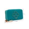 thumbnail image 5 of JAIME IBIZA Cartera Chica Doble JI441 Para Mujer Ligera y Comoda azul petroleo Estándar, 5 of 5