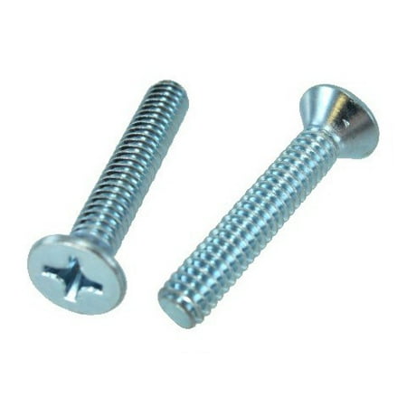 

10/24 X 4 Flat Head Phillips Machine Screws (Pack of 12)