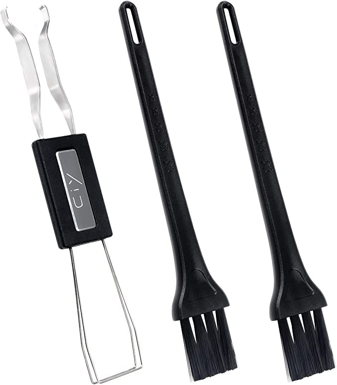 Keycap Puller and Switch Puller with Cleaning Brush for Mechanical