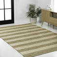 thumbnail image 4 of JONATHAN Y NATURAL FIBER 4 x 6 Area Rug, Jayden Rustic Farmhouse Woven Jute Stripe - Natural/Bleach, NRF202C-4, 4 of 8