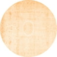 thumbnail image 1 of Ahgly Company Indoor Round Persian Orange Traditional Area Rugs, 4' Round, 1 of 1