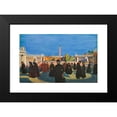 thumbnail image 2 of Ludvig Ravensberg 24x16 Black Modern Framed Museum Art Print Titled - The Pope Died (1938-41), 2 of 5