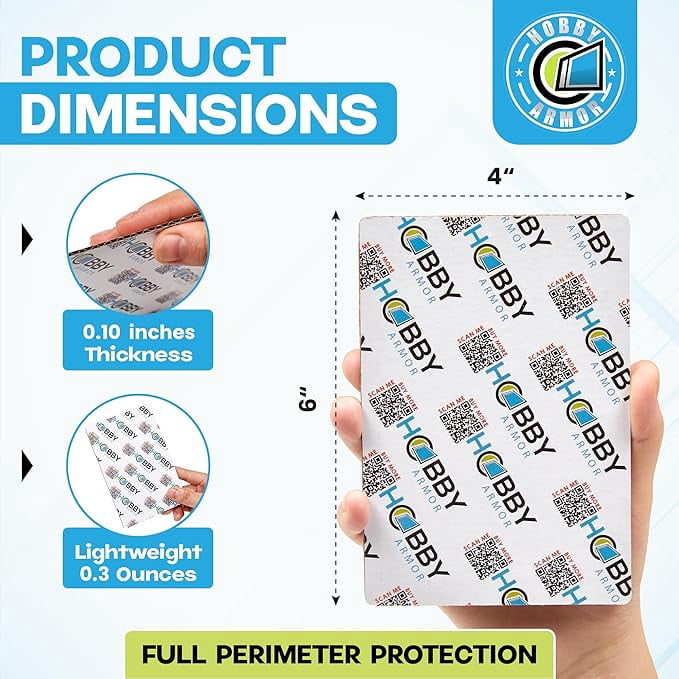 Hobby Armor Trading Baseball Card Protection Holder Sleeves 4" x 6" - Premium Slab Cardboard Inserts Card Mailers - Walmart.com Hobby Armor Trading Baseball Card Protection Holder Sleeves 4" x 6" - Premium Slab Cardboard Inserts Card Mailers - Walmart.com