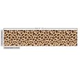 thumbnail image 3 of Ambesonne Leopard Fabric by the Yard Upholstery, Big Wild Animal Skin Print, 2 Yards, Pale Peach Dark Brown, 3 of 5