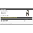 thumbnail image 4 of Marketplace Auto Parts, Rear Coil Spring - Compatible with 2006-2012, 2014 Kia Sedona, 4 of 4
