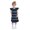 Girls Dresses Navy, variant on Girls Cute Dresses Ruffle Sleeveless Round Neck Sundresses Teens Juniors Trendy Stripe Printed Pullover Summer Midi Dress 4-14 Years