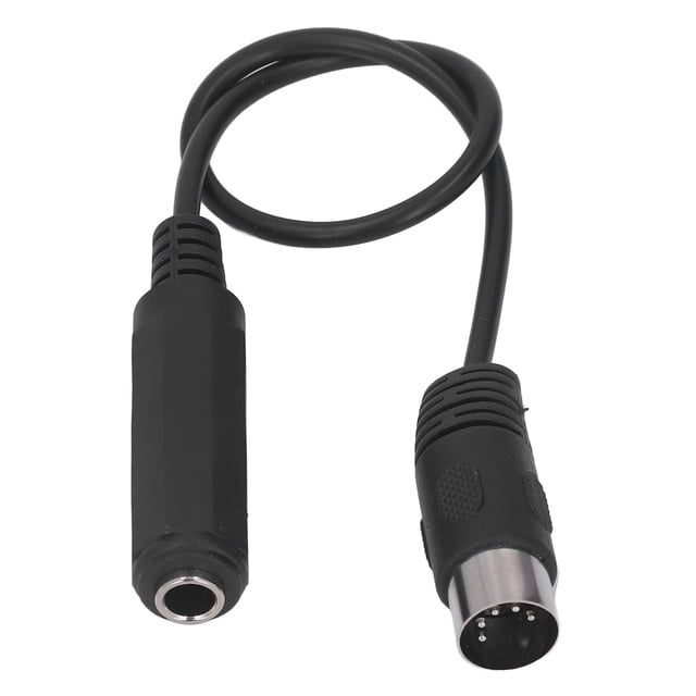 Cable adaptador MIDI hembra de 6,35 mm a 5 Pines ANGGREK