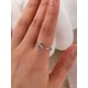 thumbnail image 4 of 1pc Simple & Personalized Stainless Steel Knotted Open Ring, 4 of 4