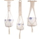 thumbnail image 5 of Bohe Macrame plantas gancho de suspensión soporte de maceta cuerda colgante arte de pared jardín de casa decoración de balcón Eigraketly JJ18382-01, 5 of 6