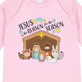 thumbnail image 4 of Inktastic Jesus is the Reason for the Season Christmas Nativity Boys or Girls Long Sleeve Baby Bodysuit, 4 of 5
