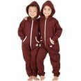 thumbnail image 4 of Joggies - Family Matching Red Wine Hoodie Onesies for Boys, Girls, Men, Women and Pets - Kids - Medium (Fits 4'6 - 4'8"), 4 of 7