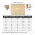 thumbnail image 2 of Vicllax 11'Wx8'H Outdoor Roller Shades, Cordless Patio Blinds for Patio Porch Crank Operation Sun Blocking, Wheat, 2 of 9