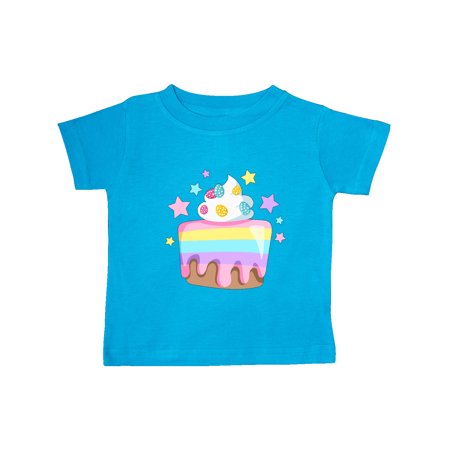 

Inktastic Easter Cake with Pastel Eggs Frosting and Stars Gift Baby Boy or Baby Girl T-Shirt