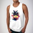 thumbnail image 2 of ZCFZJW Tank Tops Men Graphic Tank Tops for Men Workout Tank Tops Summer Sleeveless Shirts for Men Sport Fitness Muscle T-Shirts White S, 2 of 5