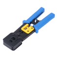 thumbnail image 2 of Kit de herramientas de engarzado, herramienta incisiva de mantenimiento de cables de acero con alto contenido de carbono con 50 Uds. De conectores RJ y cubierta, 2 of 5
