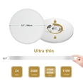 thumbnail image 6 of 6PK 12 Inch Dimmable LED Flush Mount Ceiling Light, 2700K-6500K Adjustable,24W 2880LM Modern Ultra Thin Flat Round Fixtures for Low Ceiling Bedroom Kitchen Hallway Basement Closet,White, 6 of 7