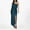 003 Blue, variant on Women's One Shoulder Long Sleeve Maxi Dresses Waist Twisted High Split Dress Sexy Bodycon Ruched Party Formal Dress
