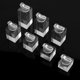 thumbnail image 1 of 7 piezas de diferentes alturas AcrylicSquare Finger Ring Jewelry Display Stand Holder Fotografía Props Showcase Organizer Rack, ZefeiWu 8390614374188, 1 of 1