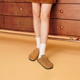 thumbnail image 4 of Women's Clog Suede Clogs For Women Slippers Slip-on Clogs For Women Clog Slippers Waterproof Upper Non-Slip Outsole For Indoor & Outdoor, 4 of 6