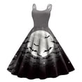thumbnail image 1 of WILLBEST Vestidos Vestido de Fiesta de Noche sin Mangas con Estampado de Mujer de Los Años 50 Grande​​, 1 of 2