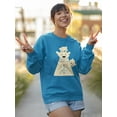 thumbnail image 2 of Image Conscious Polar Bear Family Sweatshirt Women's -Jay Fleck Designs, 2 of 4