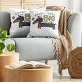 thumbnail image 5 of Ambesonne Dachshund Throw Pillow Cover 2 Pack, Short Legs Big Attitude, 16", Multicolor, 5 of 7