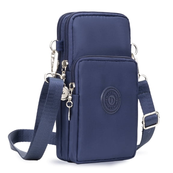 JANKS Women Small Crossbody Bags Nylon Over Shoulder Purses Zipper Closure Travel Purse Roomy Design for Phone and Essentials with Adjustable Strap