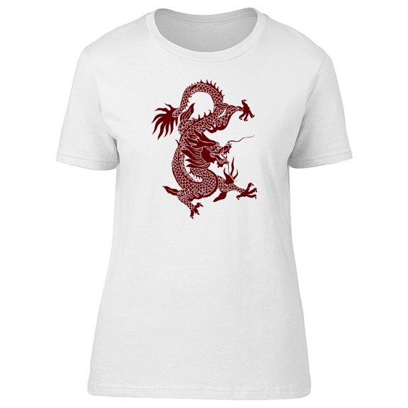 Red Chinese Dragon (Flying) Tee Men's -Image by Shutterstock