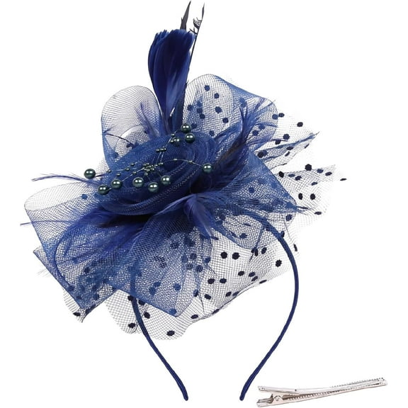 LinYooLi Fascinators Hats for Women Tea Party Fascinators for Women Kentucky Derby Headbands Hat with Clip Women's Fascinators