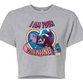 thumbnail image 3 of Star Wars - I Am Your Valentine Darth Vader - Juniors Cropped Graphic T-Shirt, 3 of 5